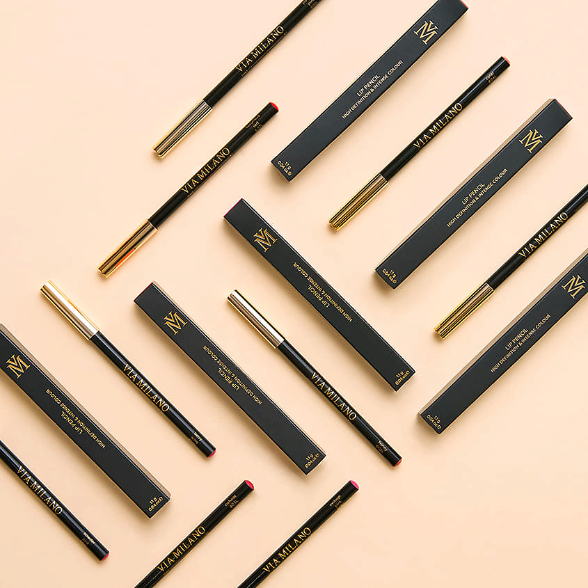 VIA MILANO Карандаш для губ интенсивный цвет High Definition & Intense Colour Lip Pencil – фото 4