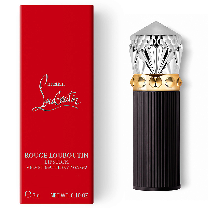 CHRISTIAN LOUBOUTIN BEAUTY Матовая помада для губ Rouge Louboutin Velvet Matte On The Go – фото 3
