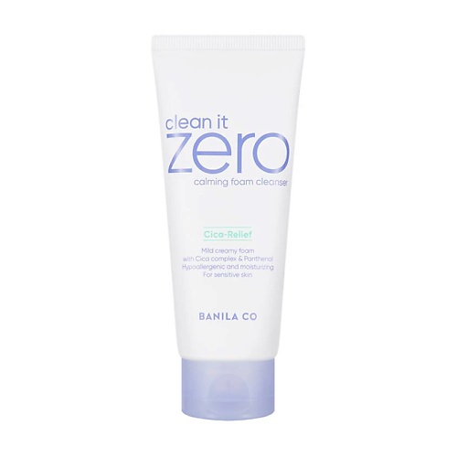 BANILA CO Пенка для лица очищающая успокаивающая Clean it Zero Calming Foam Cleanser 150