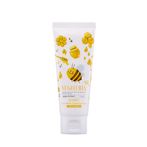 VEGITERIA Пенка для умывания для сухой кожи HONEY 100