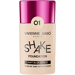 Тональный крем с натуральным блюр эффектом Shakefoundation