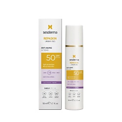 Средство солнцезащитное антивозрастное для лица Repaskin Urban 365 Anti-aging SPF50