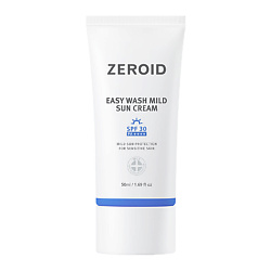Легкий солнцезащитный крем для сухой и чувствительной кожи SPF 30 Easy Wash Mild Sun Cream