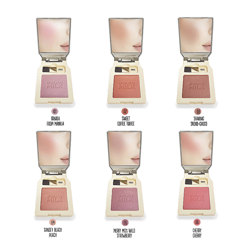 DOLCE MILK Румяна Milk Pack Blush – фото 7