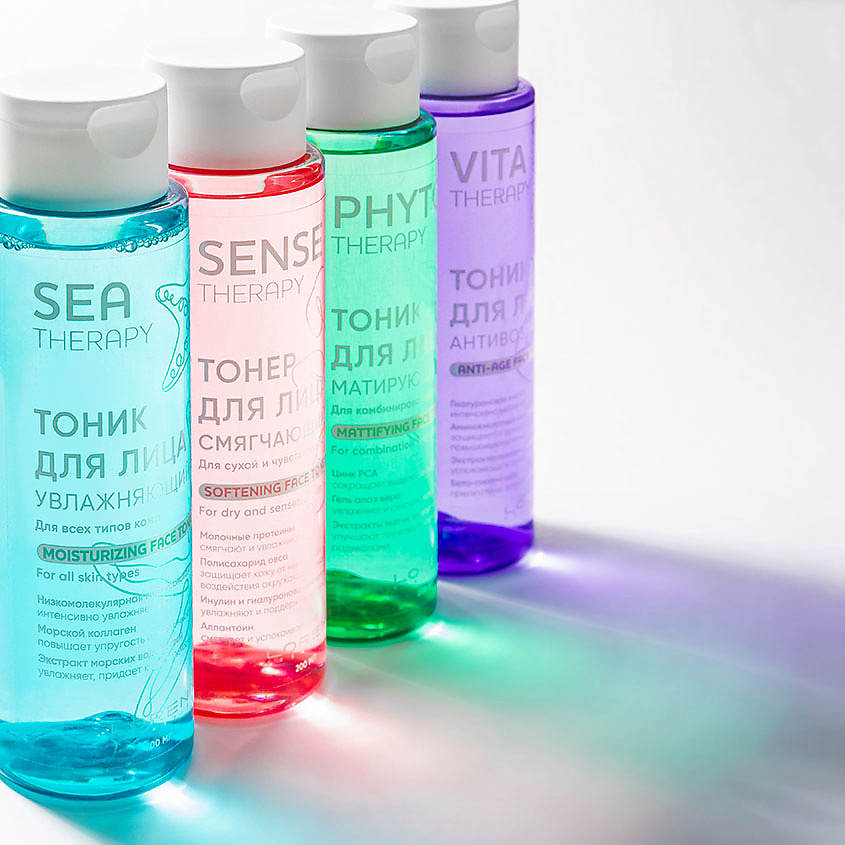 LOREN COSMETIC Тоник для лица увлажняющий для всех типов кожи Sea Therapy Moisturizing Face Toner – фото 3