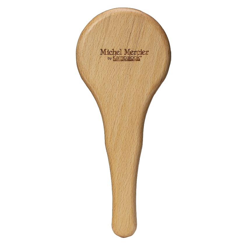 MICHEL MERCIER Расческа для густых и кудрявых волос деревянная Wooden Brush For Thick & Curly Hair – фото 2