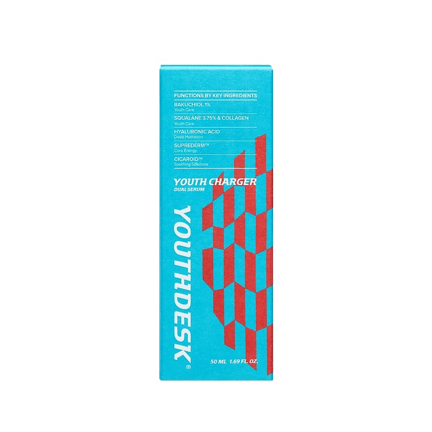 YOUTHDESK Сыворотка для лица двойная повышающая эластичность Youth Charger Dual Serum – фото 2