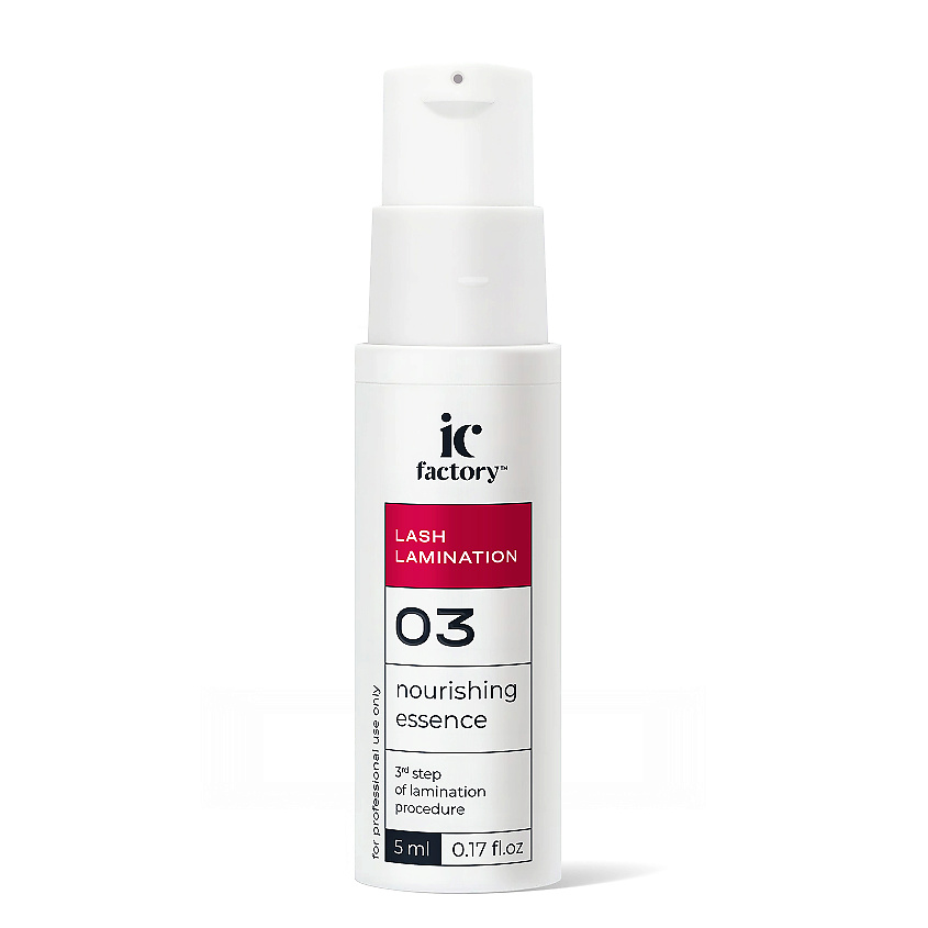 IC FACTORY Состав #3 для ламинирования ресниц NOURISHING ESSENCE – фото 3