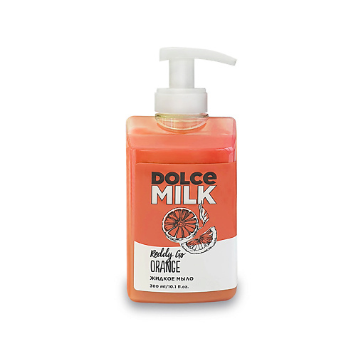 DOLCE MILK Жидкое мыло "Красный-прекрасный апельсин" 300