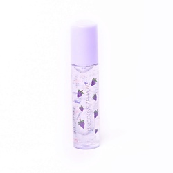 Жидкий бальзам для губ с блестками "виноград"