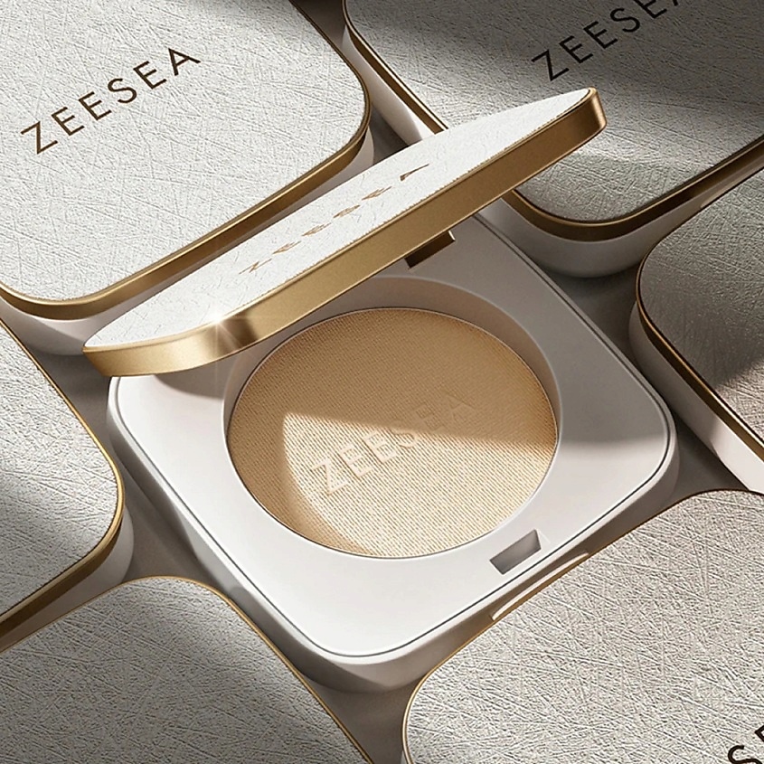 ZEESEA Пудра компактная Soft Velvet Pressed Powder – фото 3