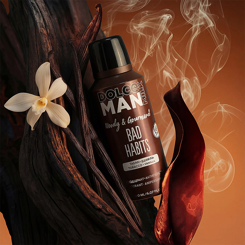 DOLCE MILK Дезодорант-антиперспирант Вредные привычки Man Bad Habits Deodorant – фото 3
