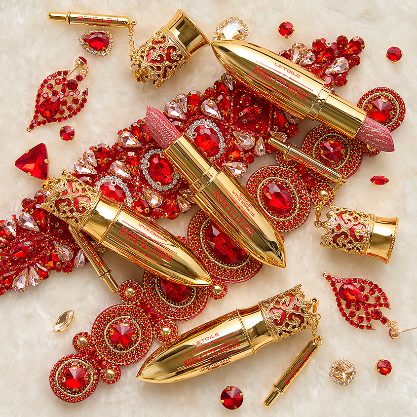 ЛЭТУАЛЬ Помада-бальзам с шиммером Roulette Russe – фото 4