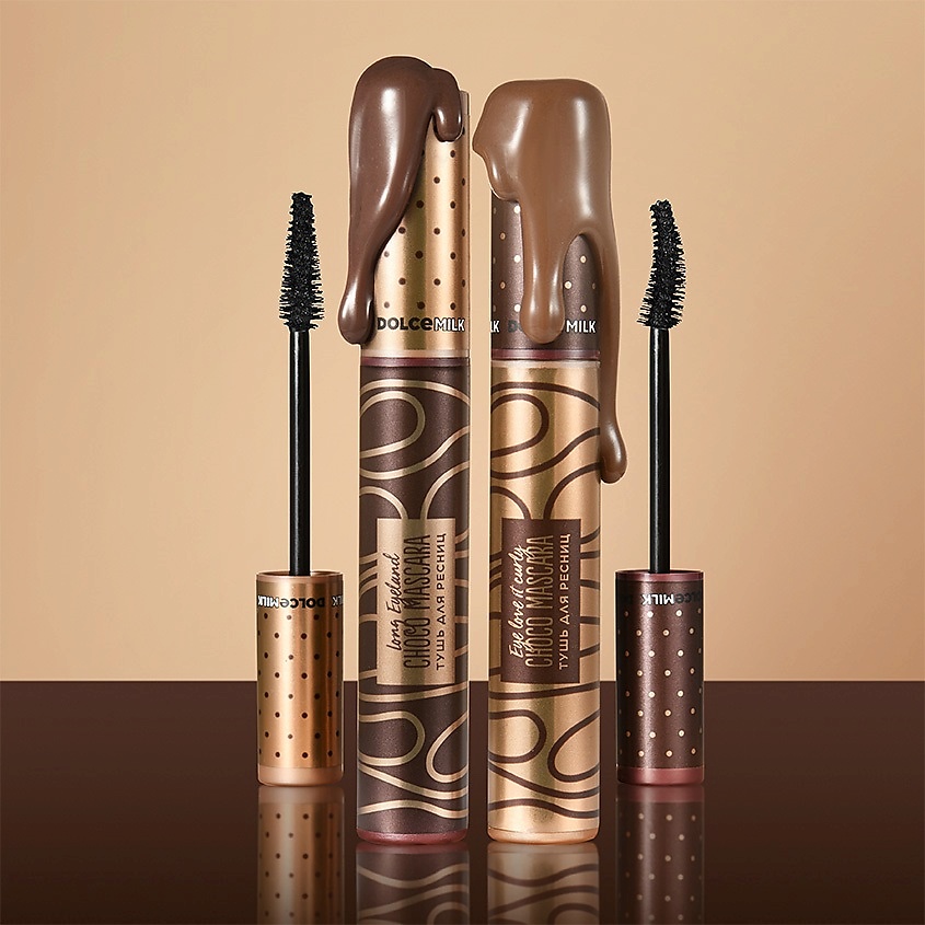 DOLCE MILK Тушь для ресниц с ароматом шоколада  объем и подкручивание Choco Mascara – фото 4