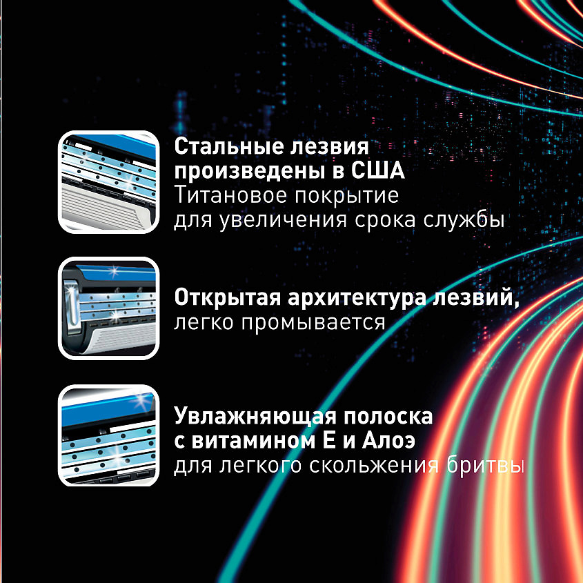 ZOLLIDER Сменные кассеты Urban 3 Blades – фото 3