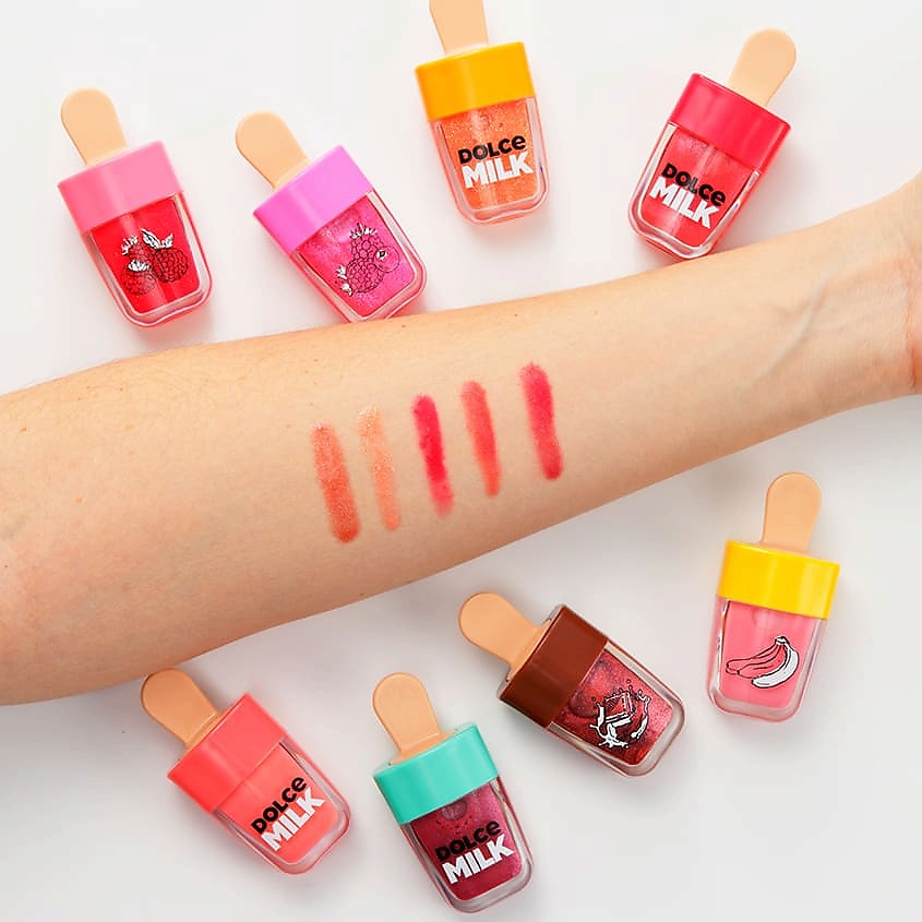 DOLCE MILK Блеск для губ Turn me on Watermelon – фото 4