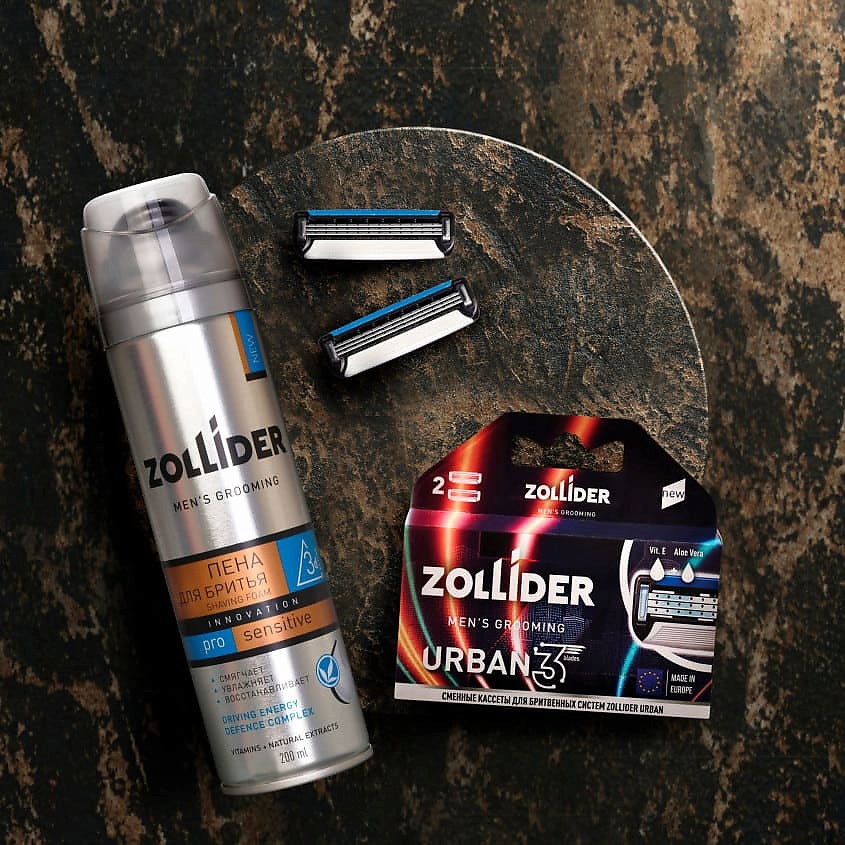 ZOLLIDER Сменные кассеты Urban 3 Blades – фото 4