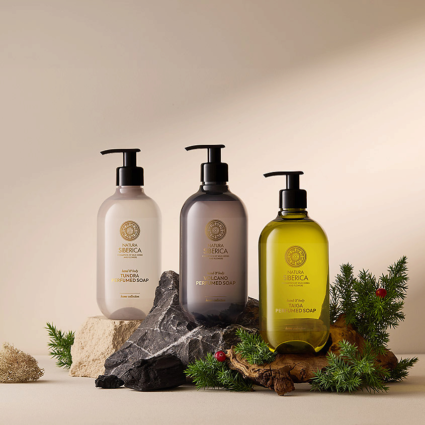 NATURA SIBERICA Парфюмированное мыло для тела и рук Вулкан Volcano Perfumed Soap Hand & Body – фото 7