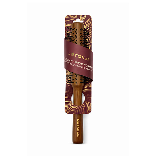 ЛЭТУАЛЬ Щётка для волос Letoile Brush Bamboo Form № 6