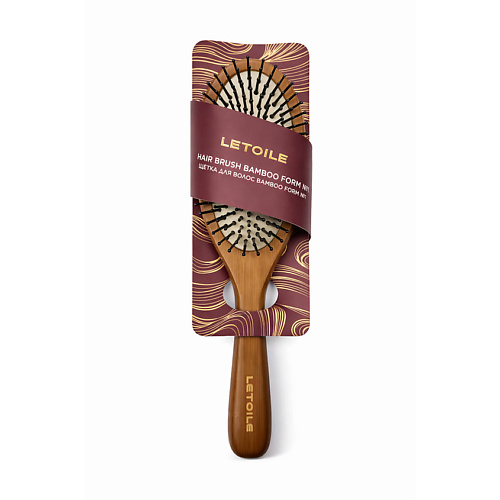 ЛЭТУАЛЬ Щётка для волос Letoile Hair Brush Bamboo Form № 1