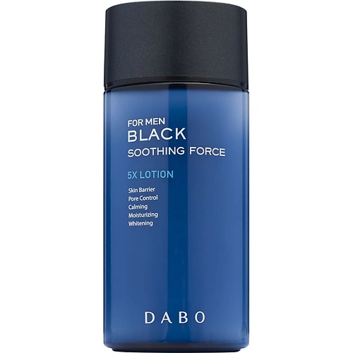 DABO Смягчающий лосьон после бритья для мужчин Black Soothing Force 5x Lotion For Men 160