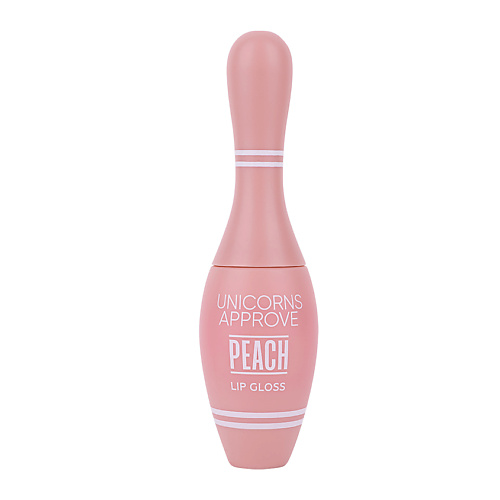 UNICORNS APPROVE Блеск для губ в форме кегли персик Peach Lip Gloss