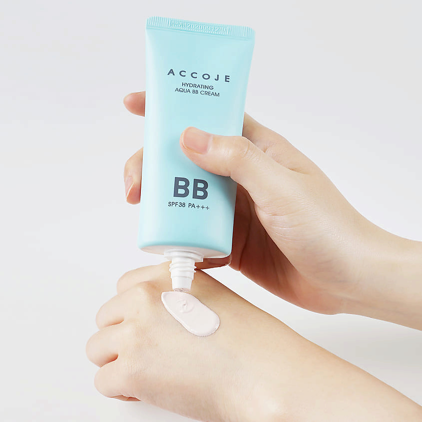 ACCOJE BB-крем для лица Увлажняющий с SPF38 Hydrating Aqua – фото 2