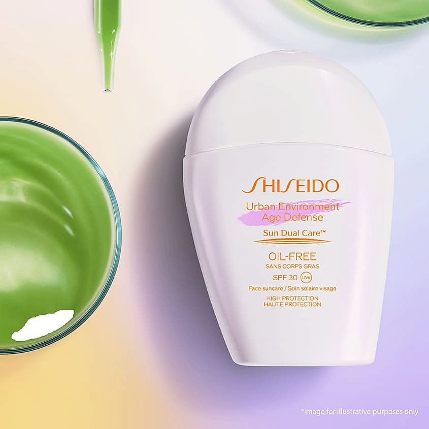 SHISEIDO Солнцезащитная эмульсия для городской среды SPF 30 Urban Environment Oil-Free Suncare Emulsion – фото 4