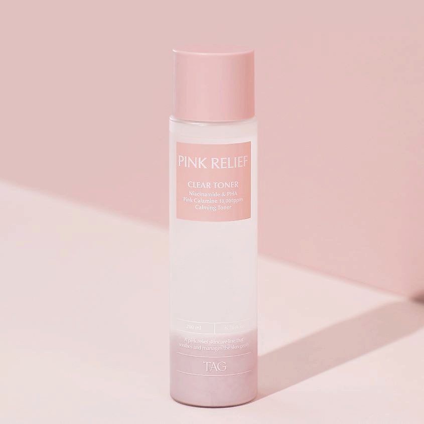 TAG Тонер для лица Успокаивающий Pink Relief Clear Toner – фото 2