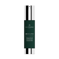 Маска для лица с углём очищающая Green Solution