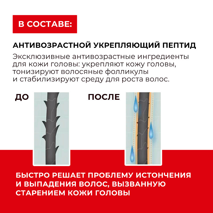 KANS Шампунь для волос укрепляющий Repairing Strengthening Shampoo – фото 3