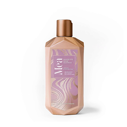 MEA Шампунь для блеска волос с кератином и протеинами шелка Shameless Shine Shampoo 450