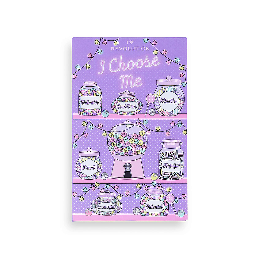 I HEART REVOLUTION Палетка теней для век I Choose Me – фото 5
