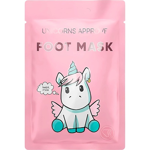 UNICORNS APPROVE Питательная маска-носки для ног Foot Mask