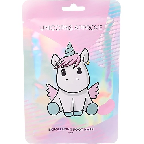 UNICORNS APPROVE Отшелушивающая маска для ног UNICORNS APPROVE 28