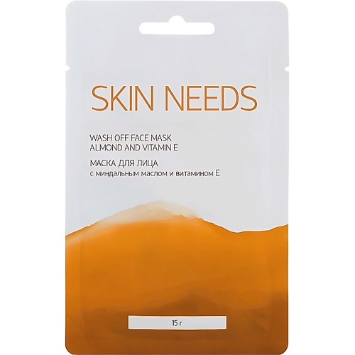 ЛЭТУАЛЬ Маска для лица с миндальным маслом и витамином Е SKIN NEEDS 15