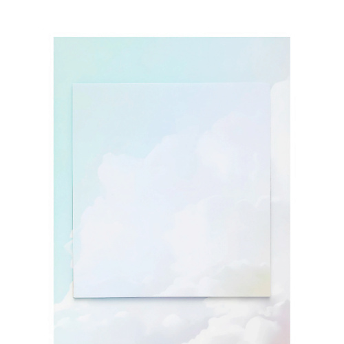 ЛЭТУАЛЬ Стикеры для заметок CLOUDS BLUE