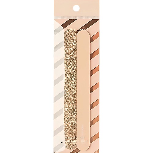 ЛЭТУАЛЬ SOPHISTICATED Набор пилочек для ногтей Champagne Gold