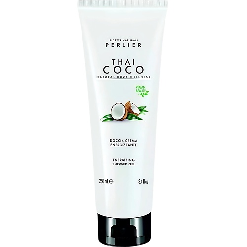 PERLIER Крем-гель для душа освежающий Thai Coco 250