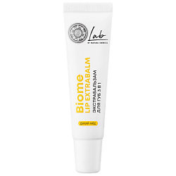 Экстра бальзам для губ 3в1 Дикий мед Lip extrabalm LAB Biome
