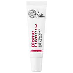 Экстра бальзам для губ 3в1 Морозная вишня Lip extrabalm LAB Biome