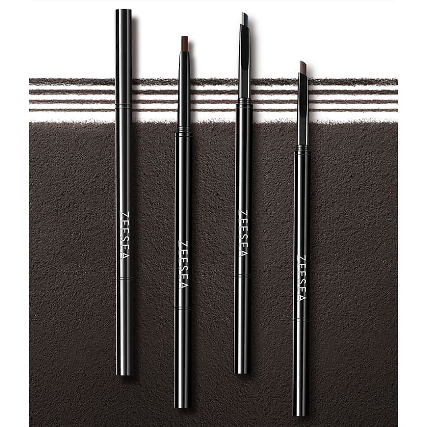 ZEESEA Карандаш для бровей треугольный Eyebrow pencil – фото 4