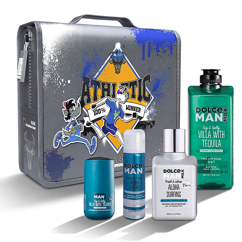 DOLCE MILK Набор 288 с дорожной косметичкой "Союзмультфильм" Man – фото 5