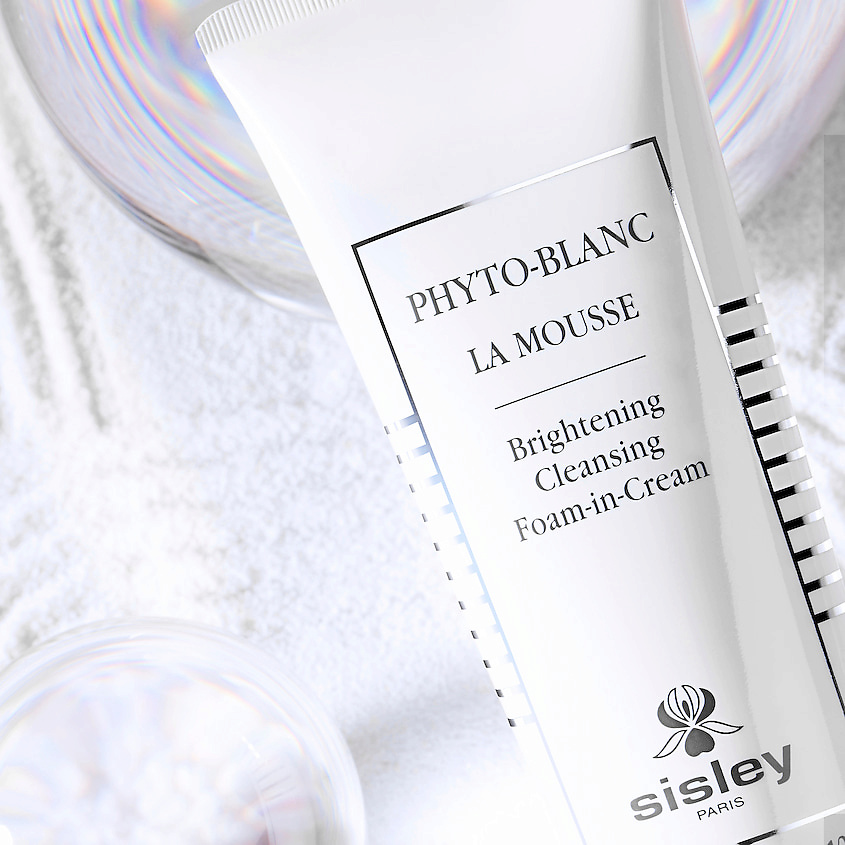 SISLEY Осветляющий очищающий мусс выравнивающий тон кожи Phyto-Blanc Brightening Cleansing Foam-in-Cream – фото 2