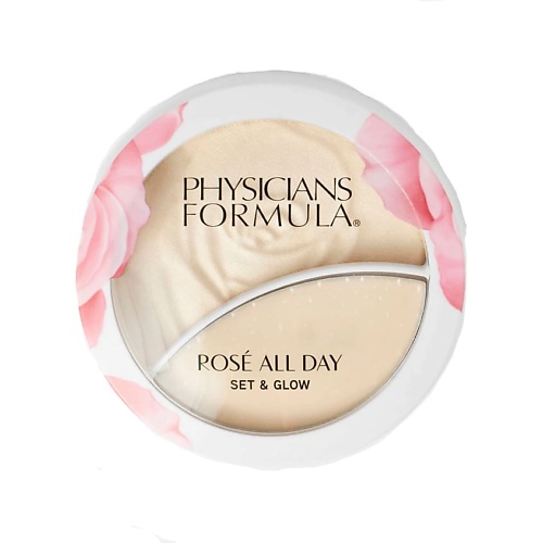 PHYSICIANS FORMULA Хайлайтер 2в1 Rose All Day Set&Glow