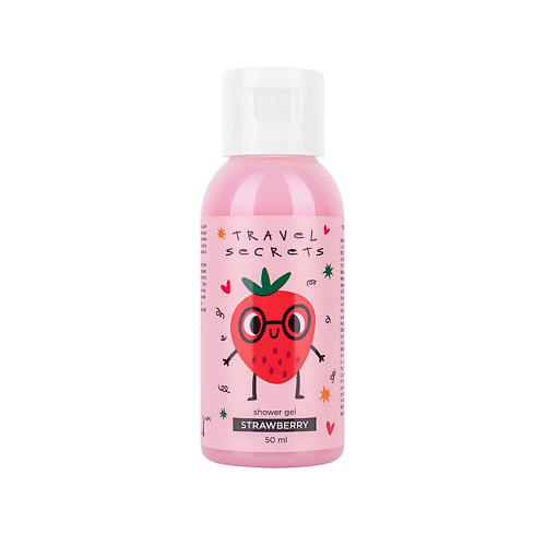 ЛЭТУАЛЬ Гель для душа Travel Secrets Strawberry 50