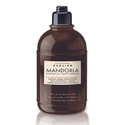PERLIER Крем для ванны смягчающий с миндалем Mandorla Almond Oil Bath Softening Cream 500