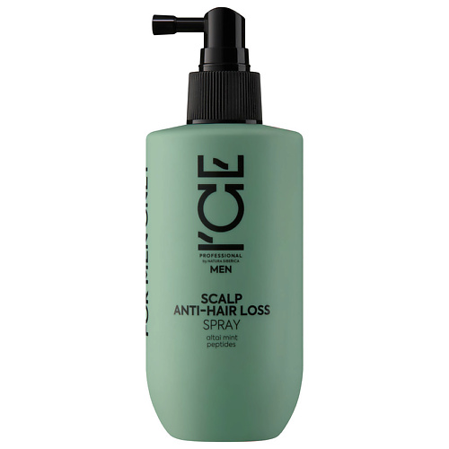 ICE BY NATURA SIBERICA Спрей-тоник против выпадения волос Men Scalp Anti Hair Loss Spray 200