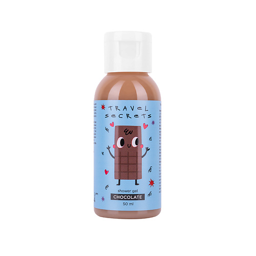 ЛЭТУАЛЬ Гель для душа Travel Secrets Chocolate 50