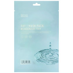 Маска для лица тканевая с сахаромицетами Day 1 Mask Pack # Cheongju Day